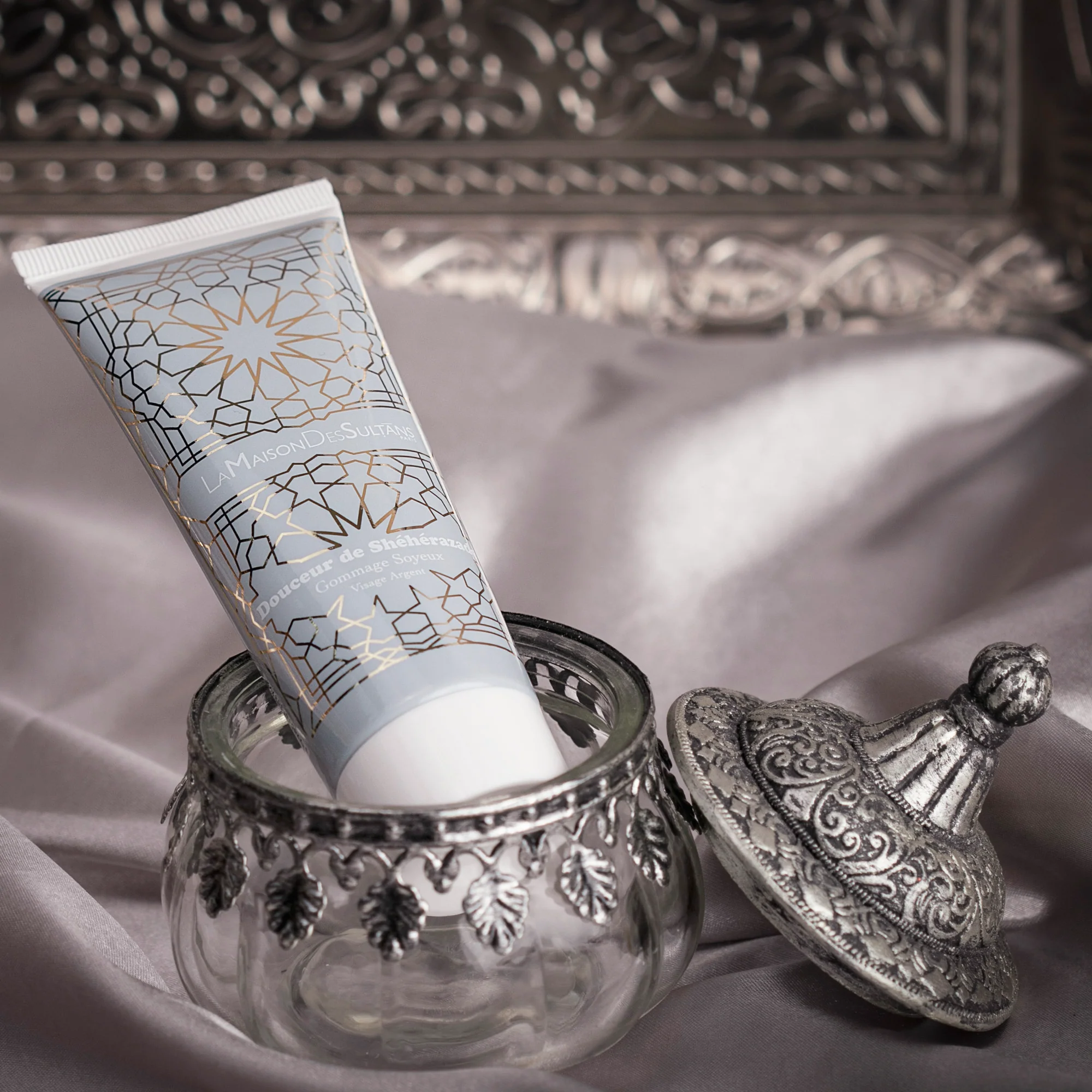 Gommage Exfoliant Visage Argent - Douceur de Shéhérazade - Image 6