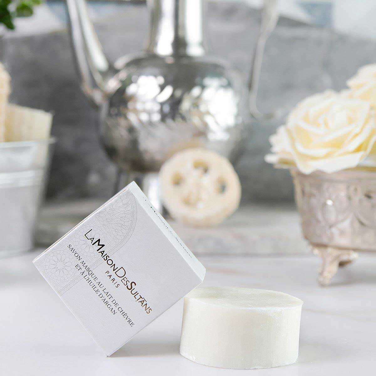 Savons au Lait de Chèvre Bio et à l'Huile d'Argan Bio 🇫🇷 Duo ou Trio - Image 3